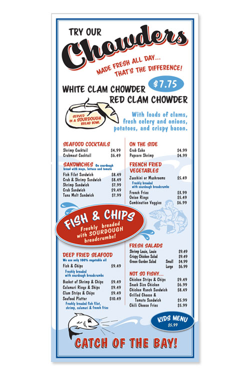 Spotted Dog Graphics Portfolio Menus